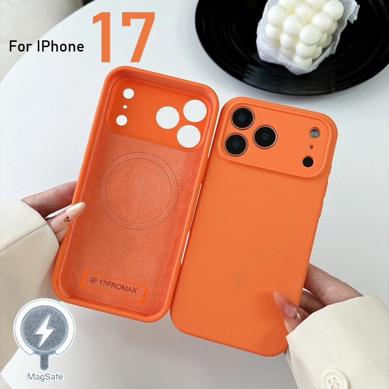 Liquid Silicone Magnetic Phone Case - Сплошной цвет, официальный жидкий силиконовый чехол