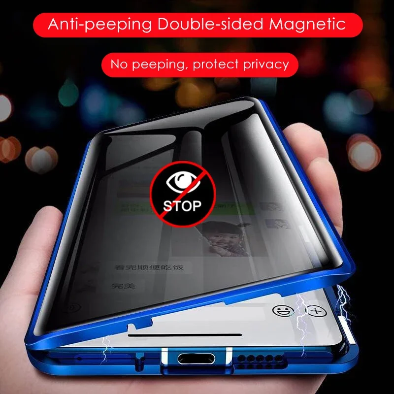 Полностью защитный чехол для т – обзор и цена Anti Spy Privacy Glass Case