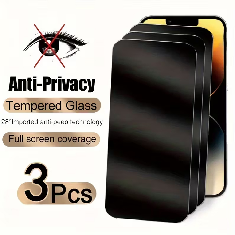 1-3 шт. защитного стекла с ант – обзор и цена Anti Peek Privacy Tempered Glass
