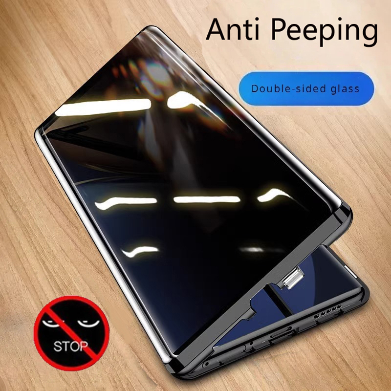 Металлический чехол для телефо – обзор и цена Anti Spy Privacy Glass Case