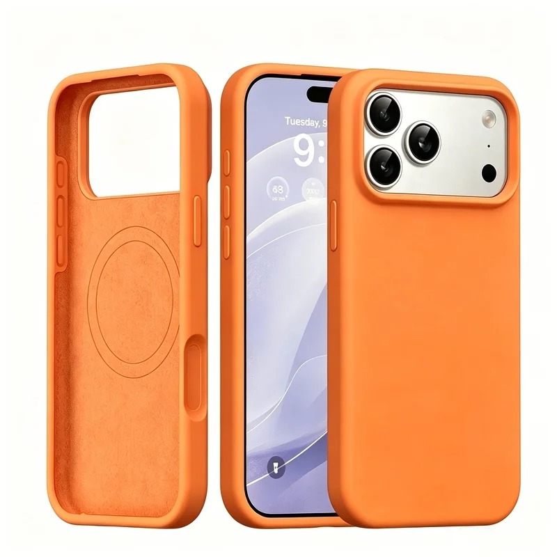 Магнитный чехол из жидкого сил – обзор и цена Liquid Silicone Magnetic Phone Case
