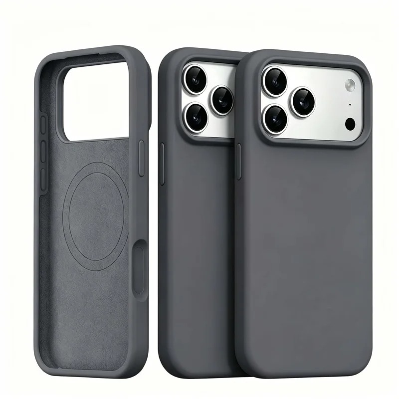 Магнитный чехол из жидкого сил – обзор и цена Liquid Silicone Magnetic Phone Case