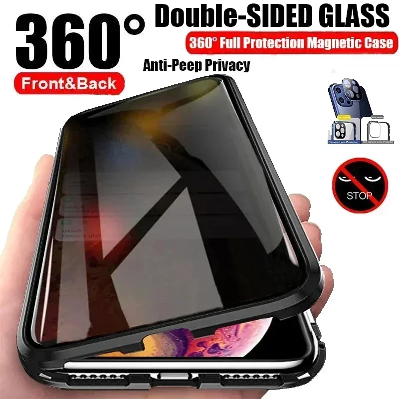 Защитный чехол от подглядывани – обзор и цена Anti Spy Privacy Glass Case