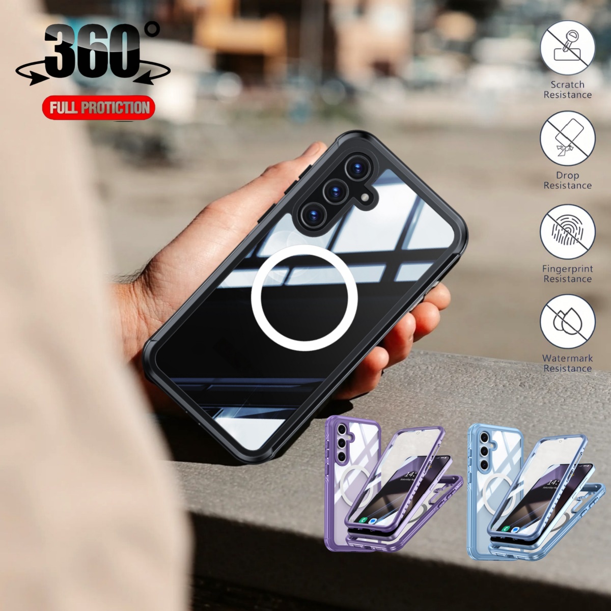 360 °   Защитный чехол для Sam – обзор и цена Heavy Duty 360 Full Body Protective Case