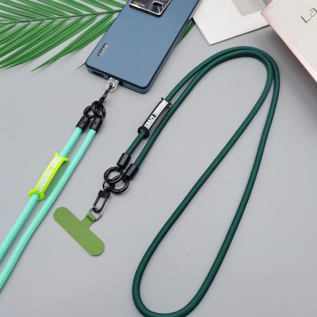 Длинный однотонный ремешок-шну – обзор и цена Crossbody Lanyard Neck Strap Case