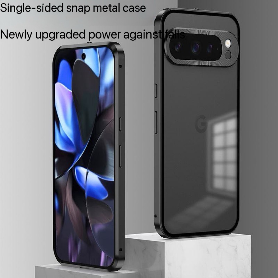Металлический матовый чехол-на – обзор и цена Metal Bumper Aluminum Frame Case