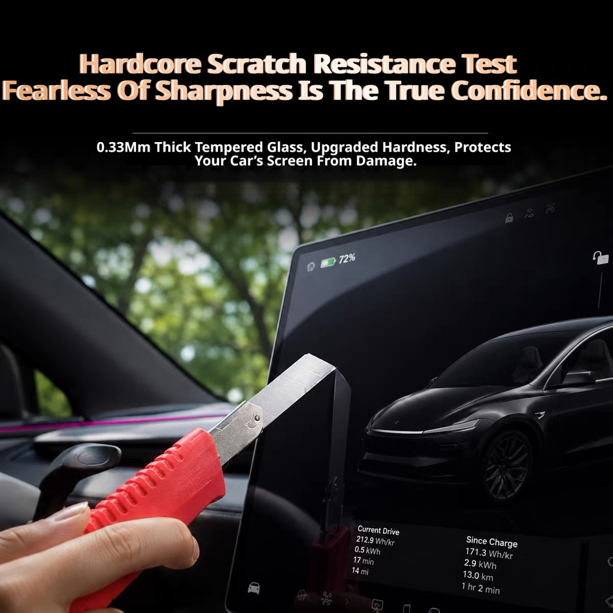 Для Zeekr 7X 2025-2026 Защитна – обзор и цена Matte Anti Glare Screen Protector