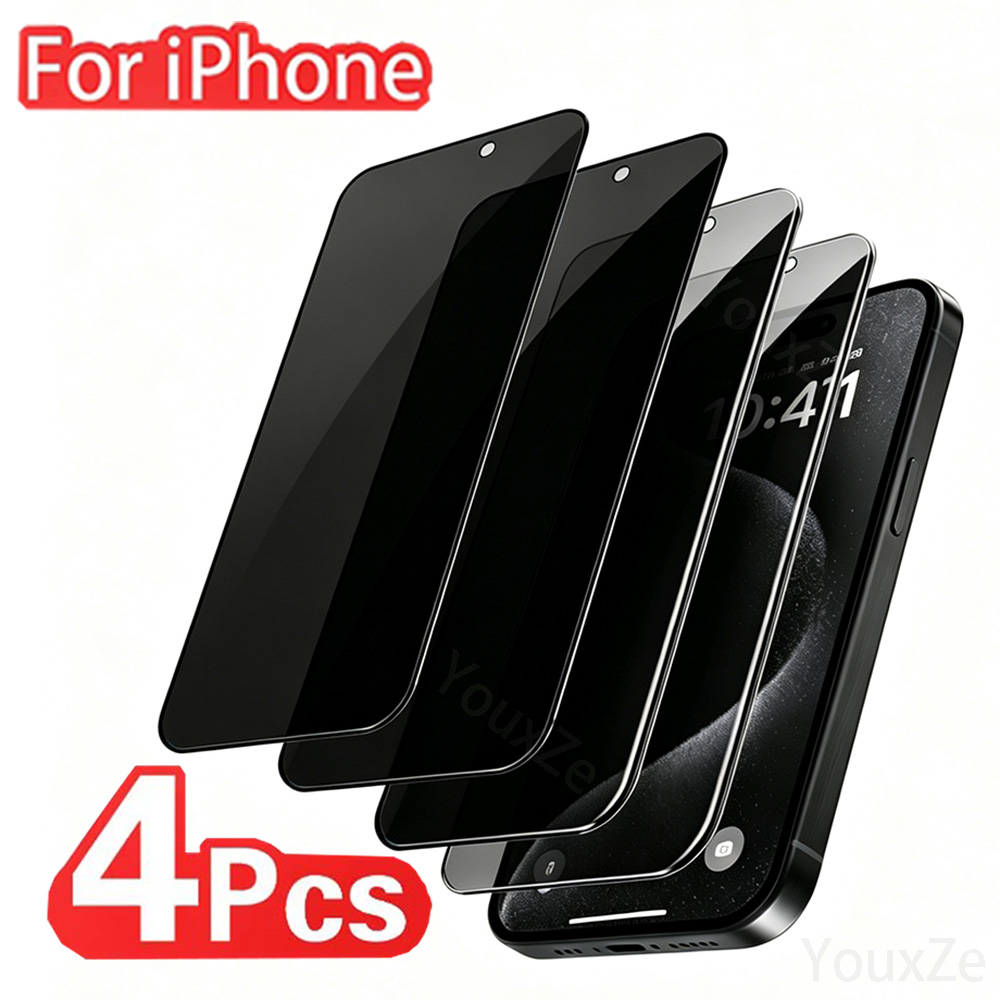 Комплект из 4 защитных стекол  – обзор и цена Anti Spy Privacy Glass Case