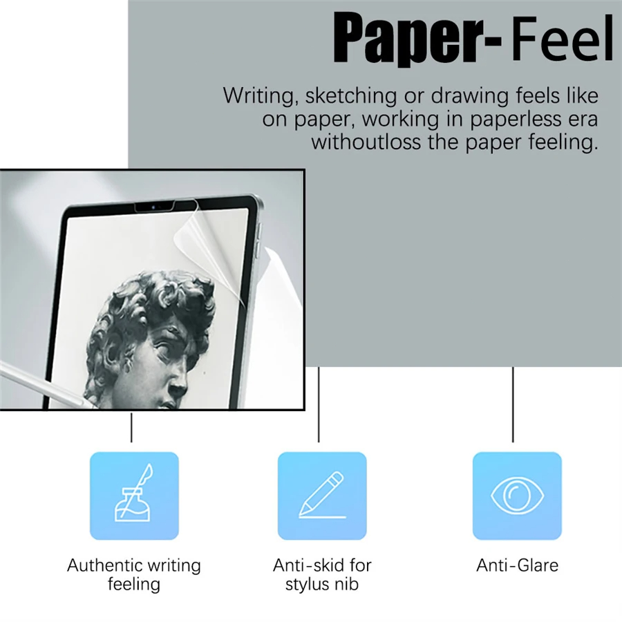 3 шт. бумажная защитная пленка – обзор и цена Matte Anti Glare Screen Protector